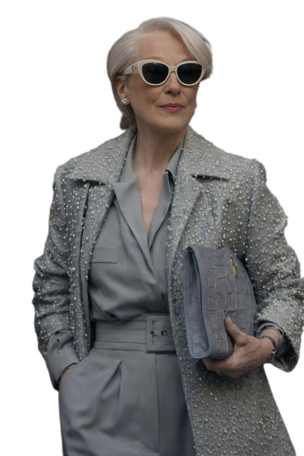 Devil Wears Prada 2 Meryl Streep Trench Coat - Image 2